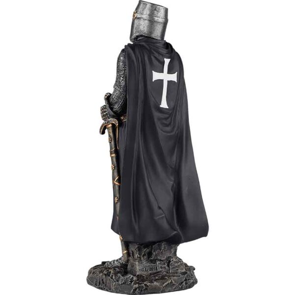 Fearless Crusader Knight Statue