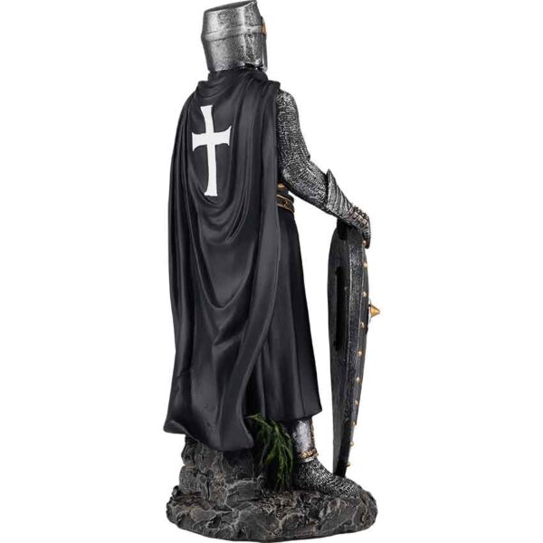 Fearless Crusader Knight Statue