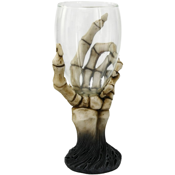 resin skeleton hand