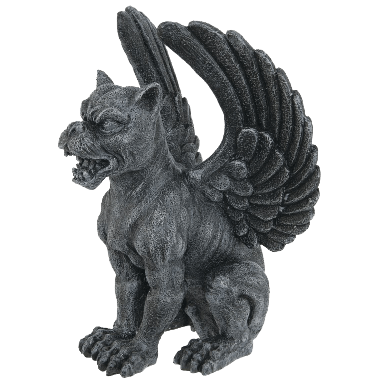 Winged Lioness Gargoyle Statue - CC6315 - Medieval Collectibles