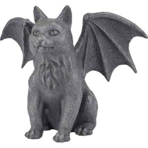 Winged Cat Gargoyle Statue