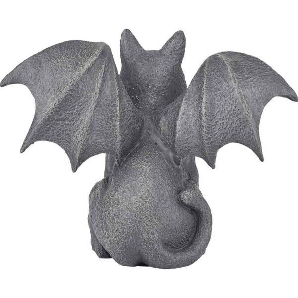 Winged Cat Gargoyle Statue