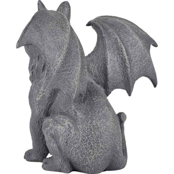 Winged Cat Gargoyle Statue