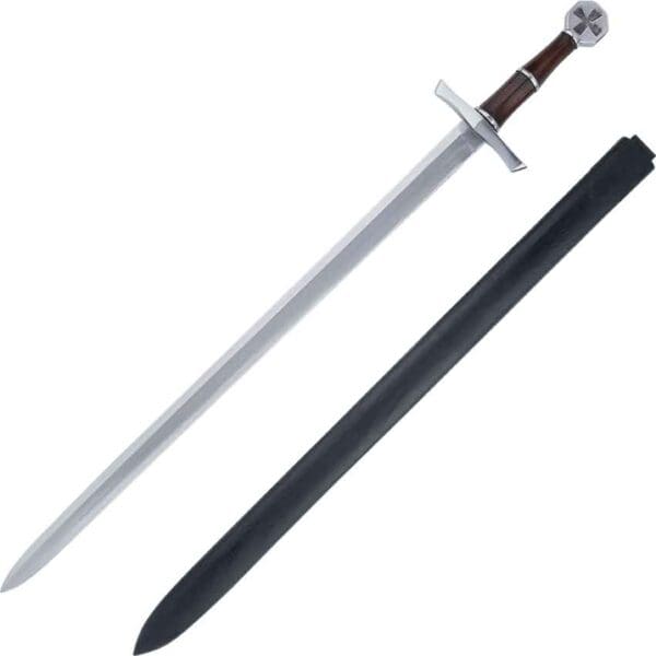 Steel Hilt Crusader Sword