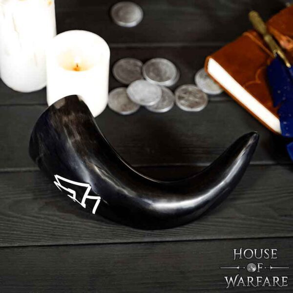 Valknut Drinking Horn