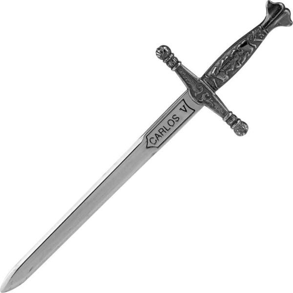 Miniature Silver Charles V Sword by Marto