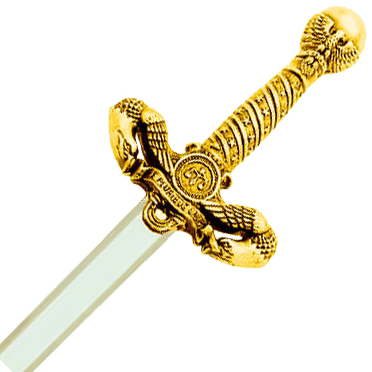 Miniature Gold American Liberty Sword by Marto - MA-5228-1S - Medieval ...