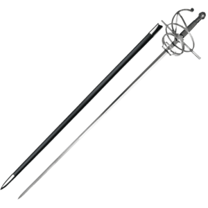 Black Hilt Rapier - ZS-926850 - Medieval Collectibles