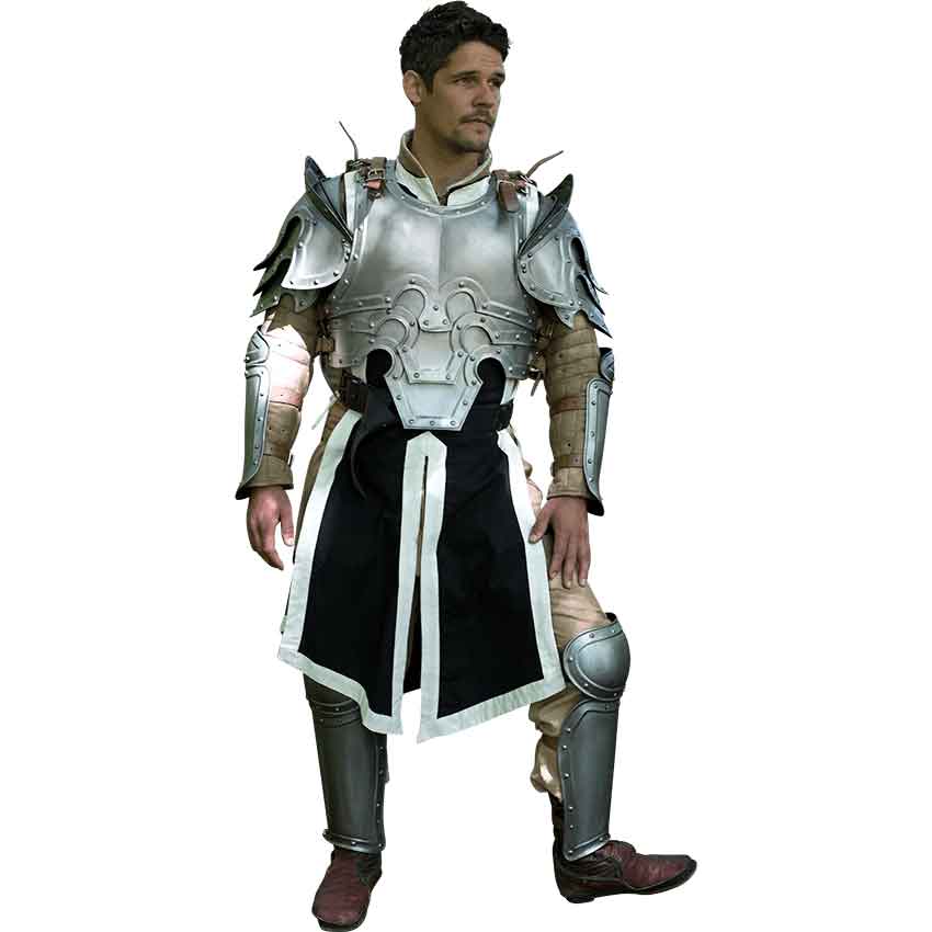 Medieval Knight Warrior Japanese Half Body Armor With Cuirass/Pauldron/ Bracers