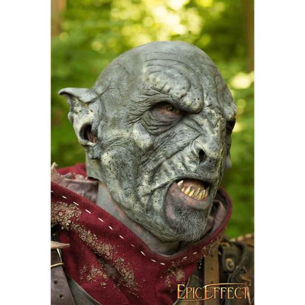 Monstrous Blue Orc Mask