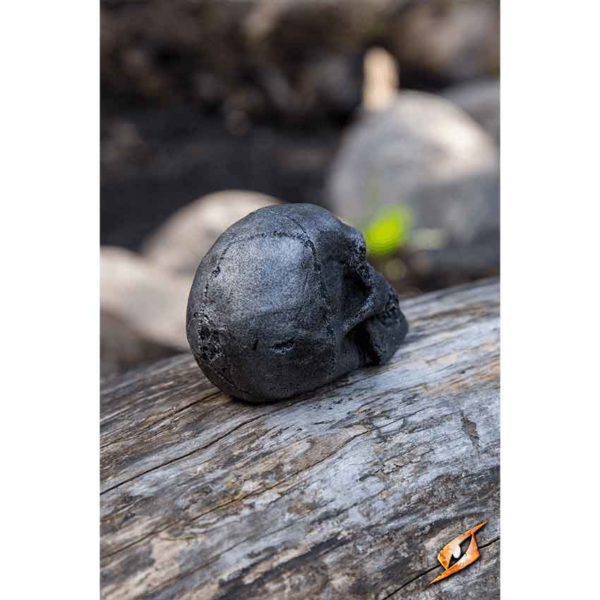 Small Steel LARP Throwing Skull