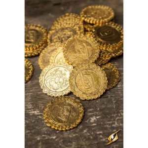 Gold Dragon Coins - 30 pcs - MCI-3131 - Medieval Collectibles