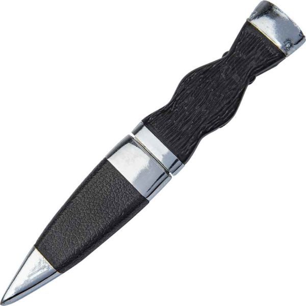 Blue Gem Cross-Hatch Sgian Dubh