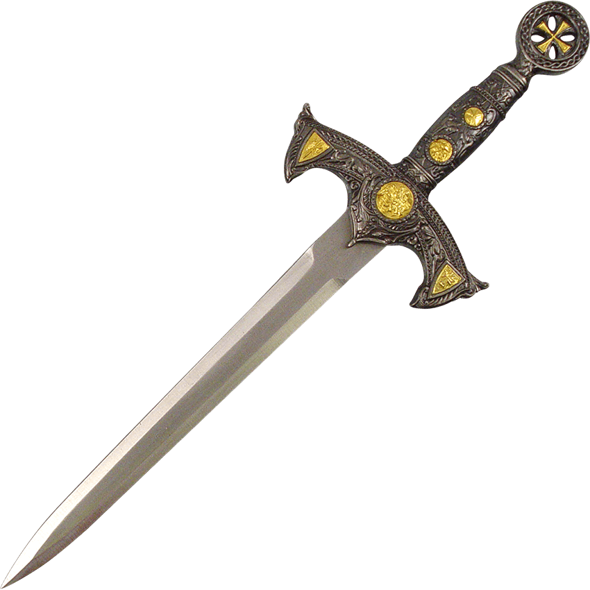 Ornate Crusader Dagger - NP-H-5535 - Medieval Collectibles