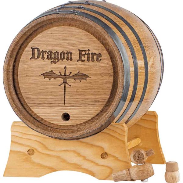 Dragon Fire 5 Liter Oak Barrel