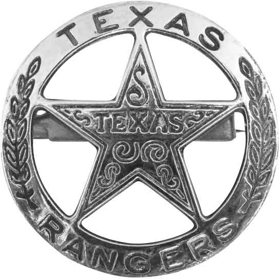 Buy Texas Ranger Badges Print Framed - Texas History Store