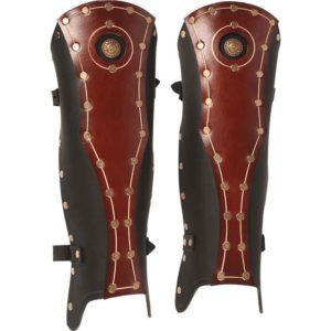 Praetorian Leather Greaves - RT-200 - Medieval Collectibles
