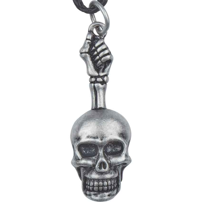 Skull Hand Necklace - SC2334 - Medieval Collectibles