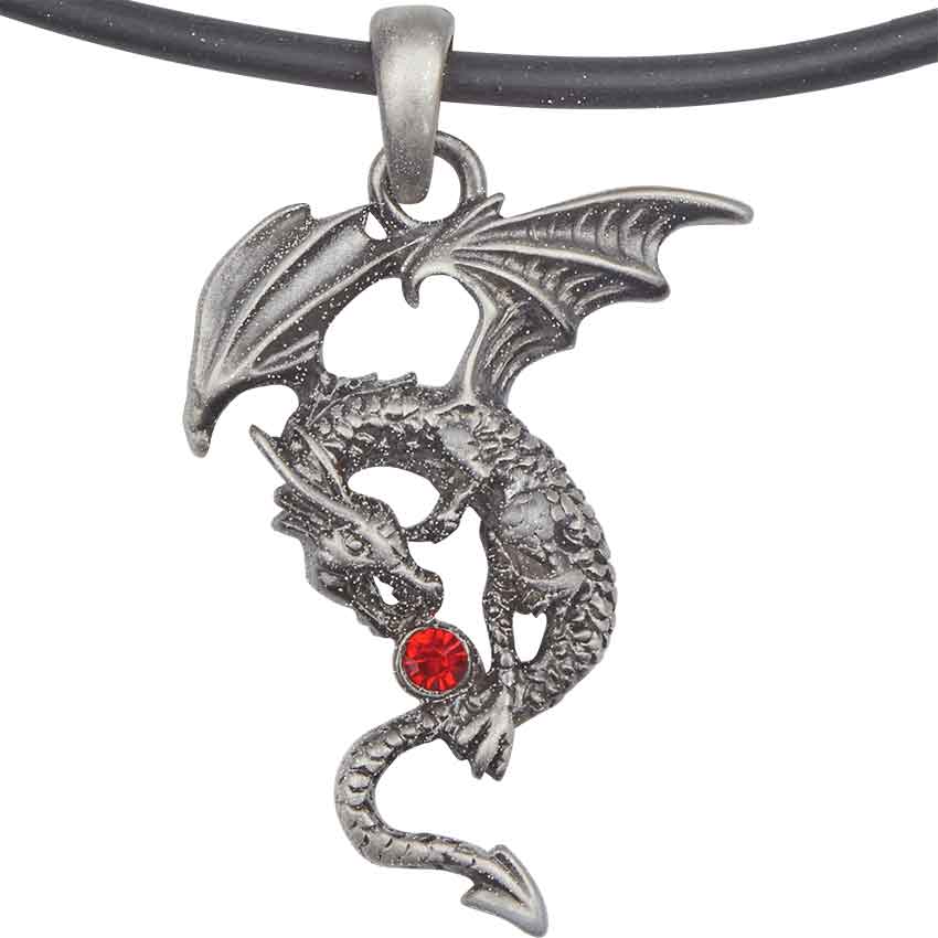 Aithusa Dragon Necklace - SC2948 - Medieval Collectibles