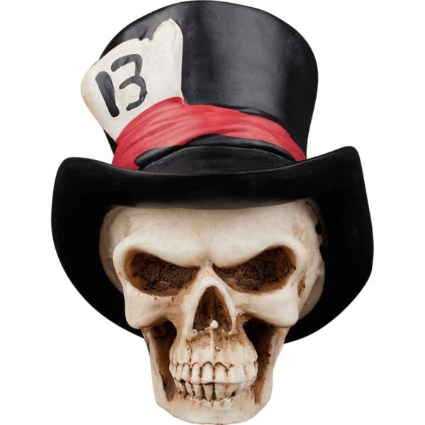 Grinning Top Hat Skull