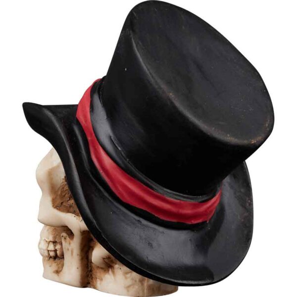 Grinning Top Hat Skull