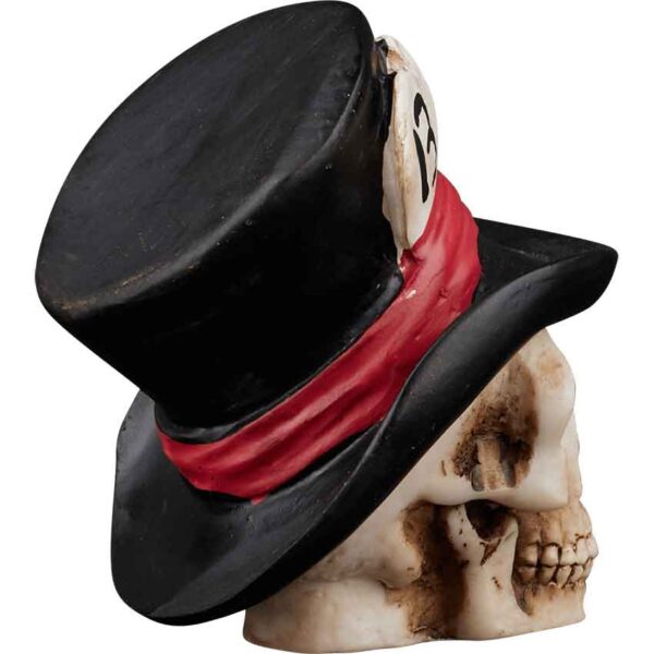 Grinning Top Hat Skull