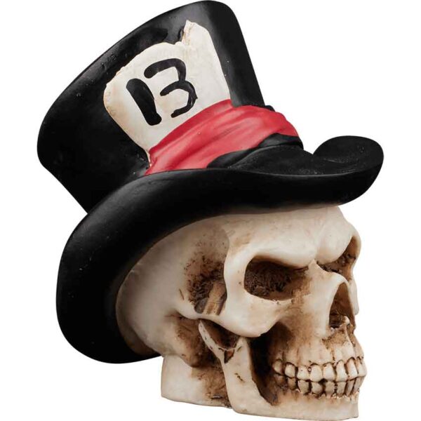 Grinning Top Hat Skull