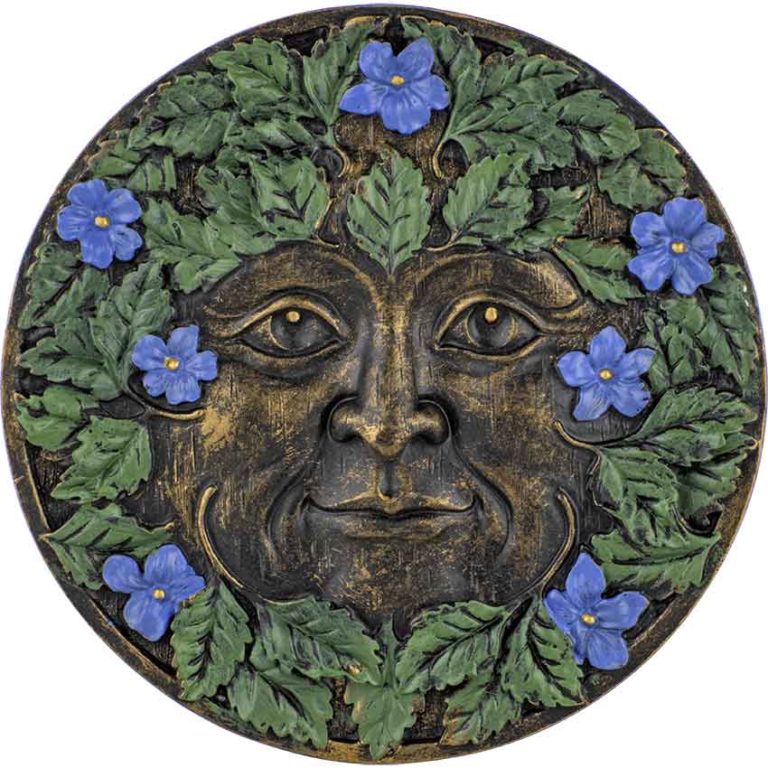 Autumn Equinox Greenman Wall Plaque