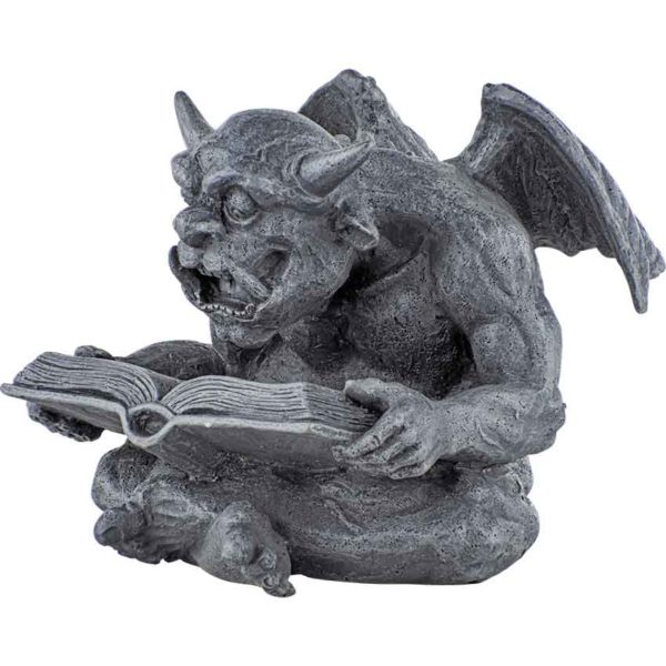 The Reading Gargoyle Statue