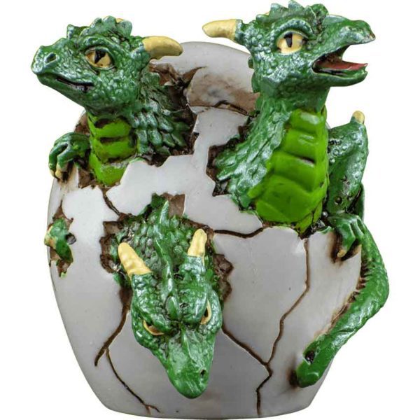 3 Headed Dragon Hatchling Statue