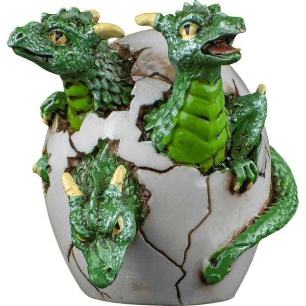 3 Headed Dragon Hatchling Statue