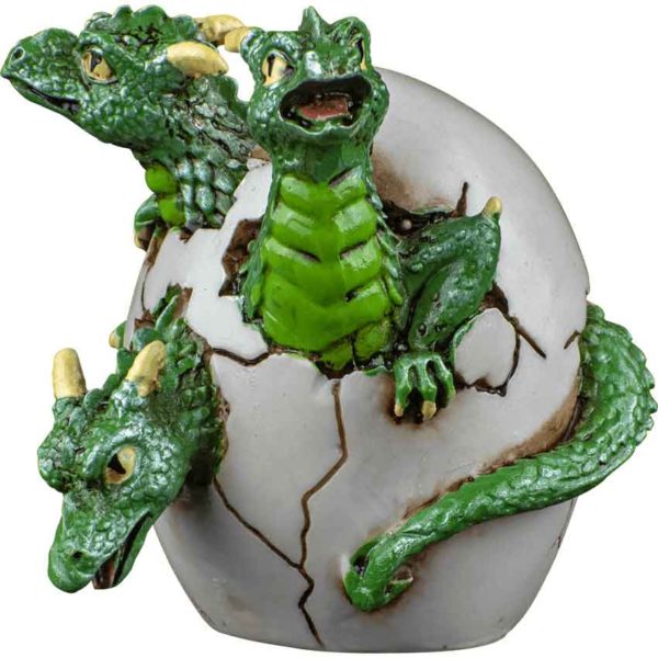 3 Headed Dragon Hatchling Statue