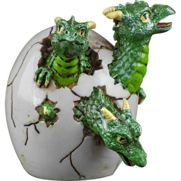 3 Headed Dragon Hatchling Statue