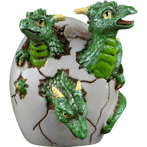 3 Headed Dragon Hatchling Statue