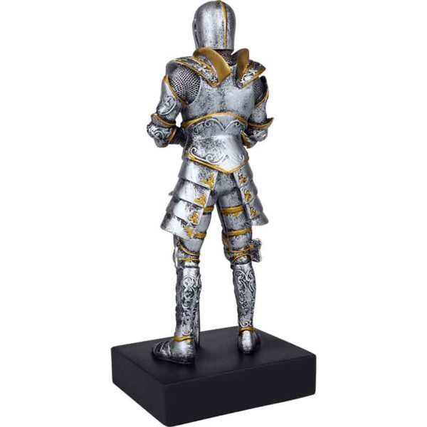 Ornate Armor Italian Knight Statue