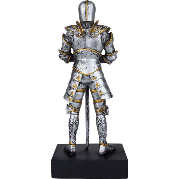 Ornate Armor Italian Knight Statue