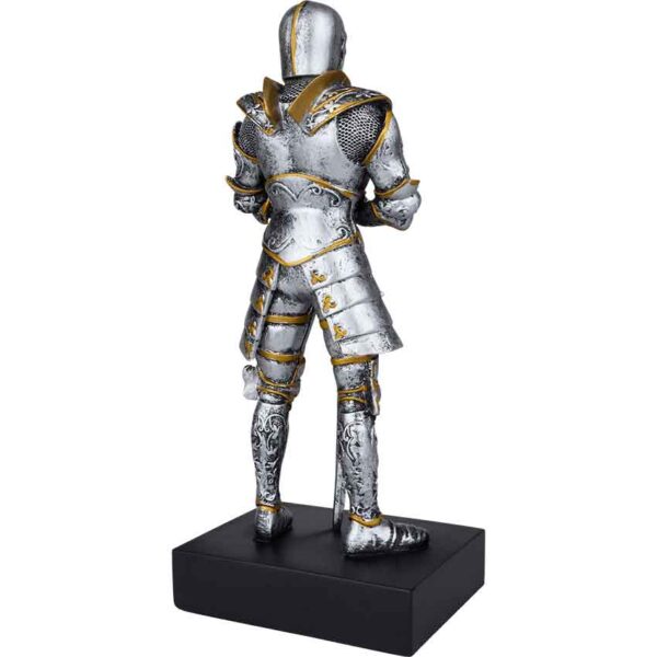 Ornate Armor Italian Knight Statue