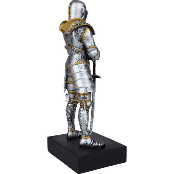 Ornate Armor Italian Knight Statue