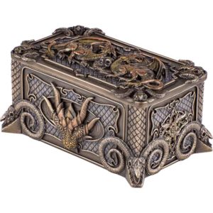 Elemental Fire Trinket Box - SC8770 - Medieval Collectibles