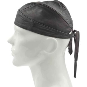 Pirate's Leather Head Wrap - SS-PHW - Medieval Collectibles