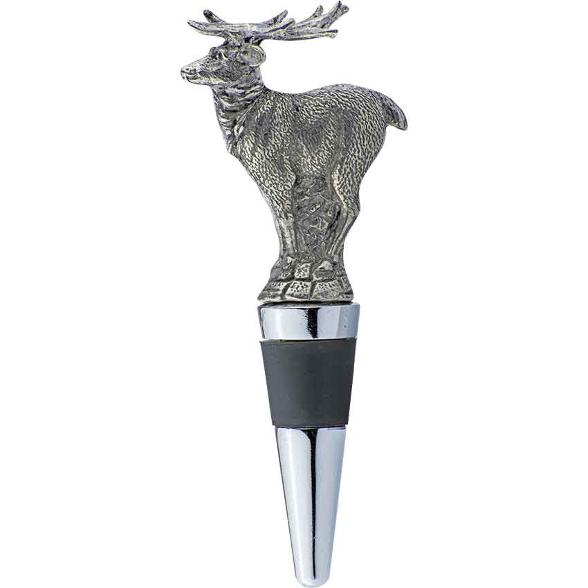 Elk Bottle Stopper - VH-V960E - Medieval Collectibles