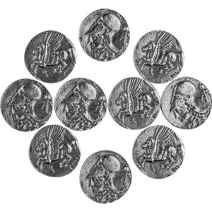 Corinthian Silver Didrachm Replica Coins