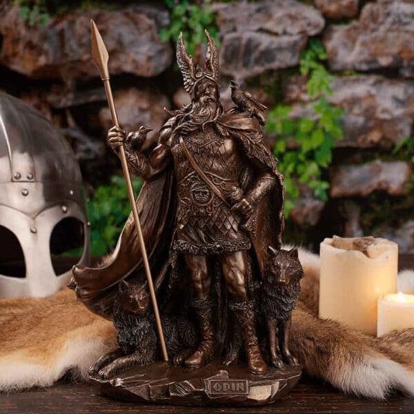 Norse God - Odin Statue