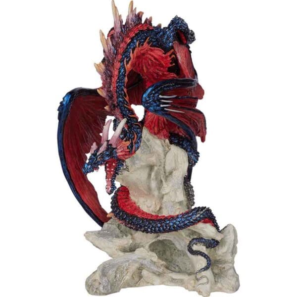 Grim Guardian Dragon Statue