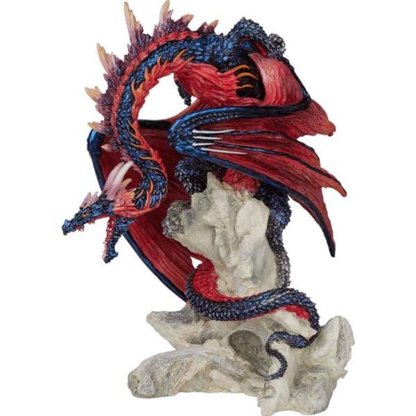 Grim Guardian Dragon Statue