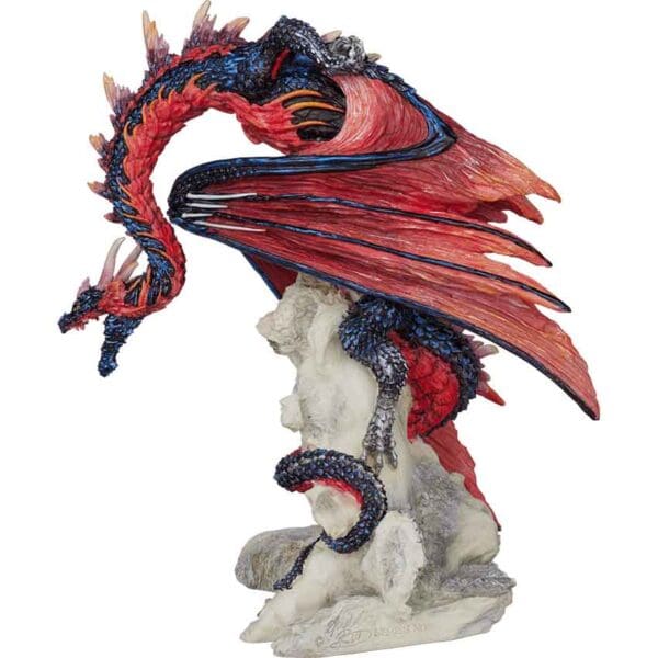 Grim Guardian Dragon Statue