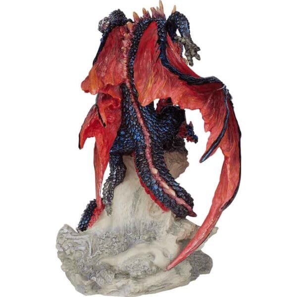 Grim Guardian Dragon Statue