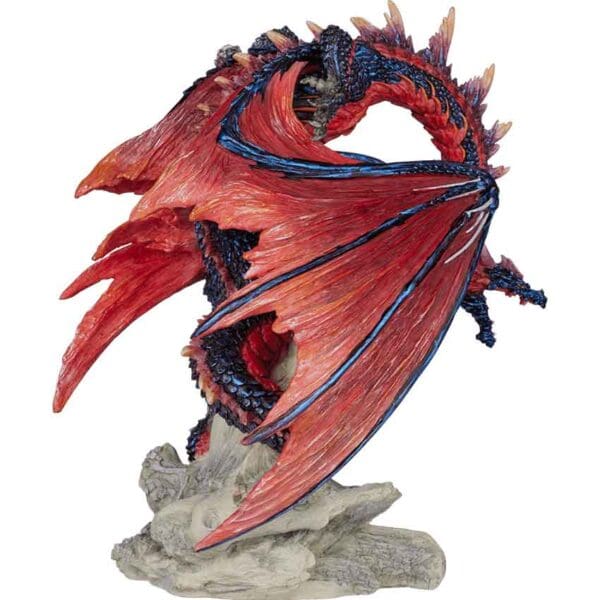 Grim Guardian Dragon Statue