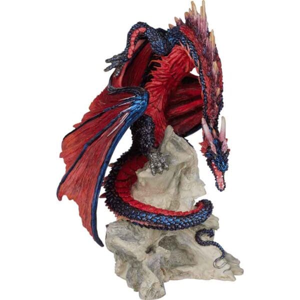 Grim Guardian Dragon Statue