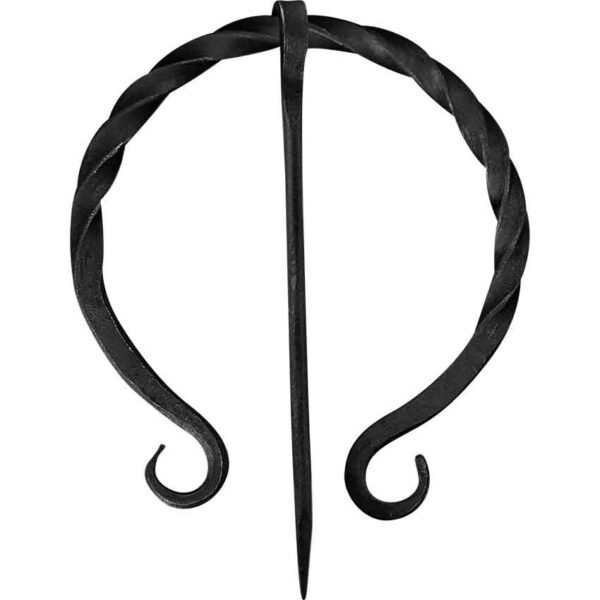 Twisted Medieval Cloak Pin